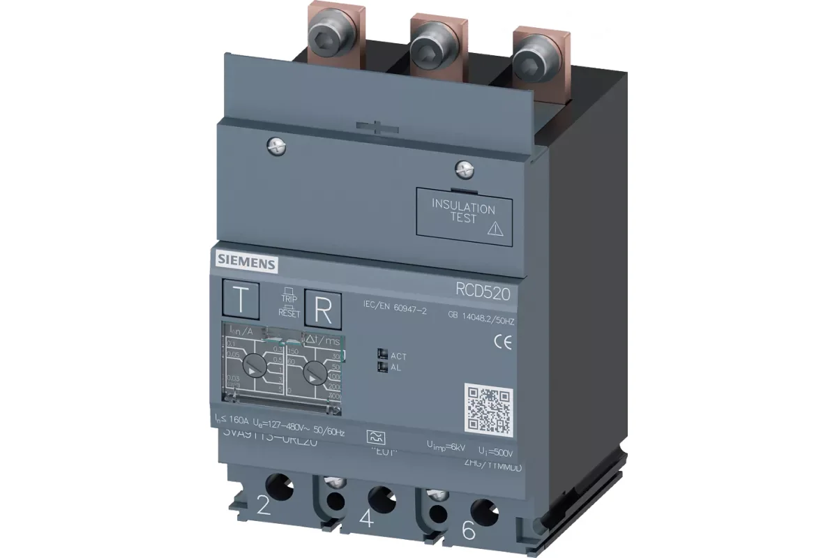 Siemens 3VA9113-0QE00 — Задняя клемма плоская