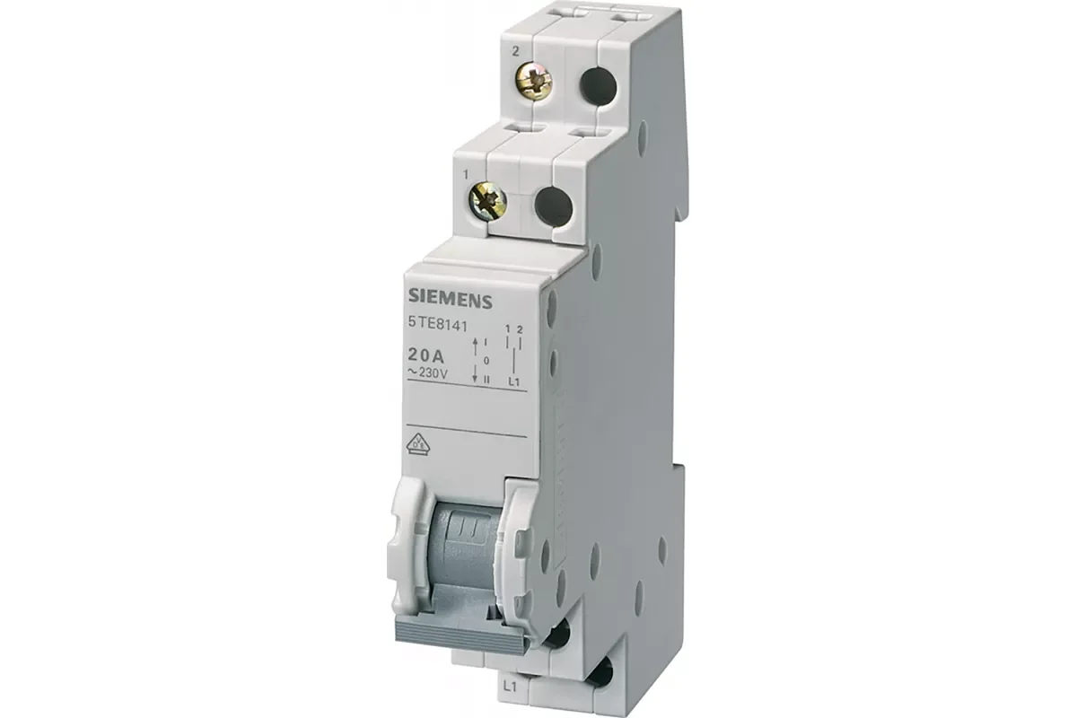 Siemens 5TE8152 — Выключатели 5TE8, установочная глубина 70мм