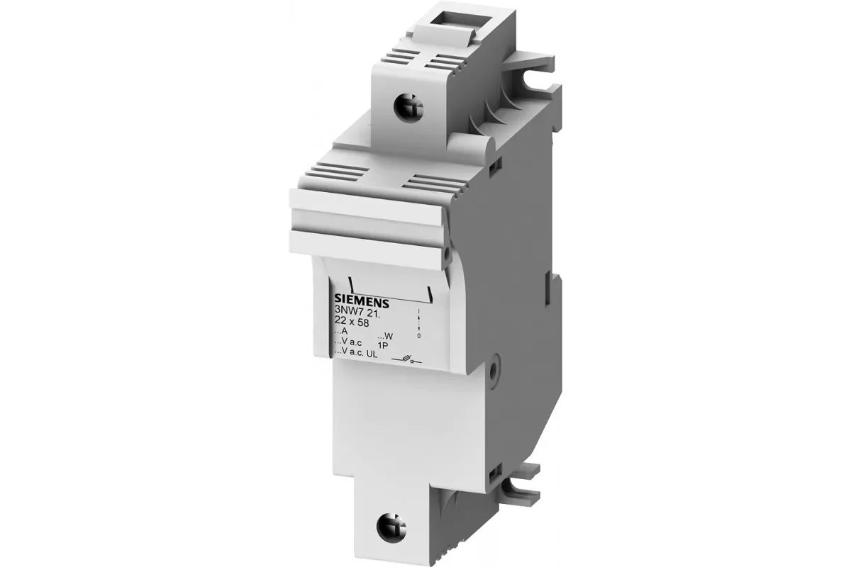 Siemens 3NW7221 — Цилиндрические предохранители и основания
