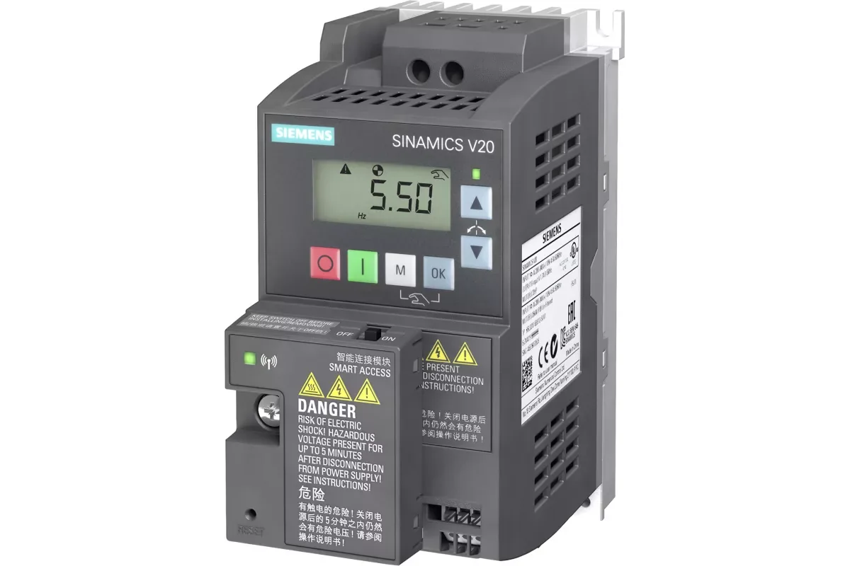 Siemens 6SL3166-3AB00-0AA0 — Двухдвигательные модули книжного формата