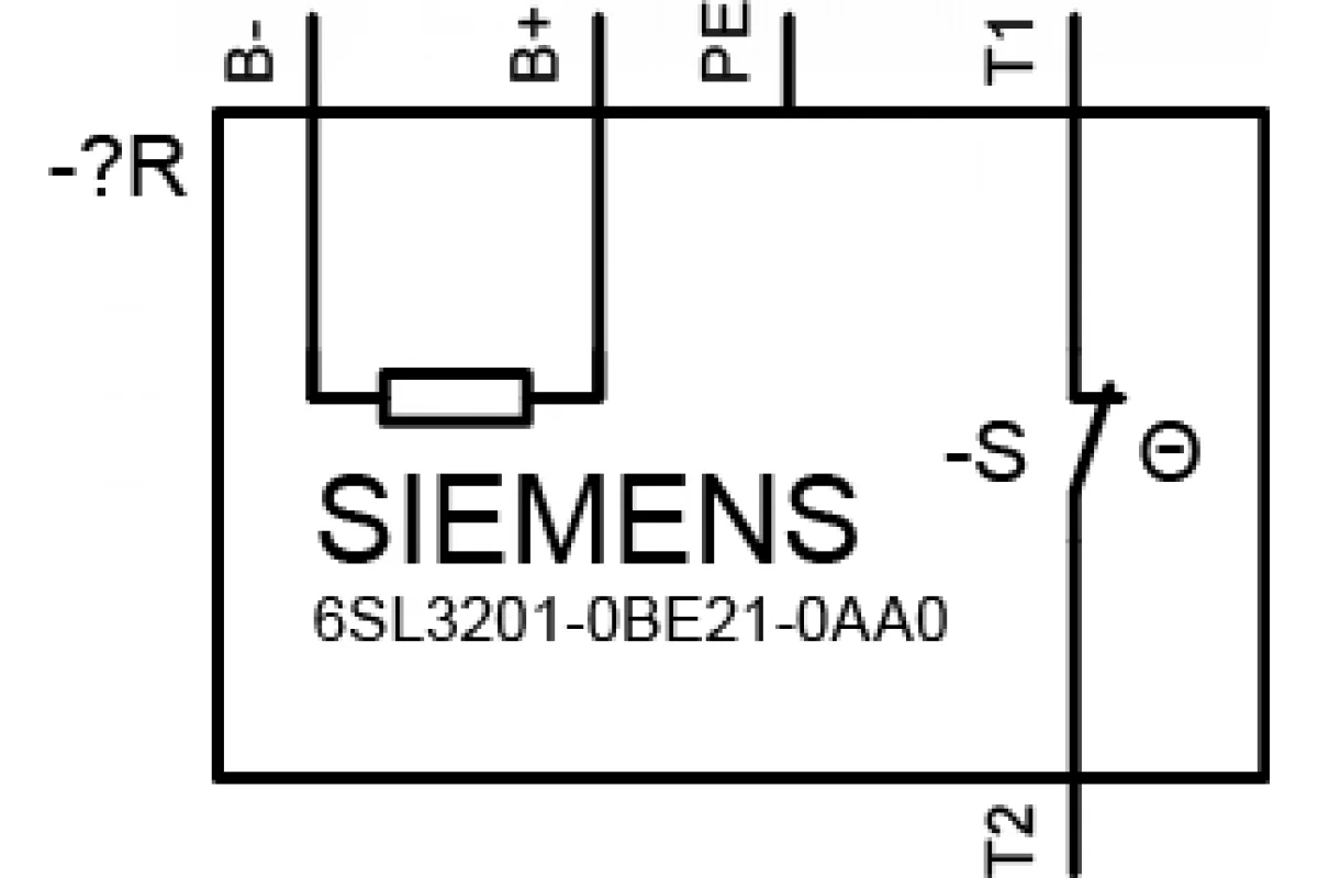 Siemens 6SL3203-0BE15-0VA0 — 480 в