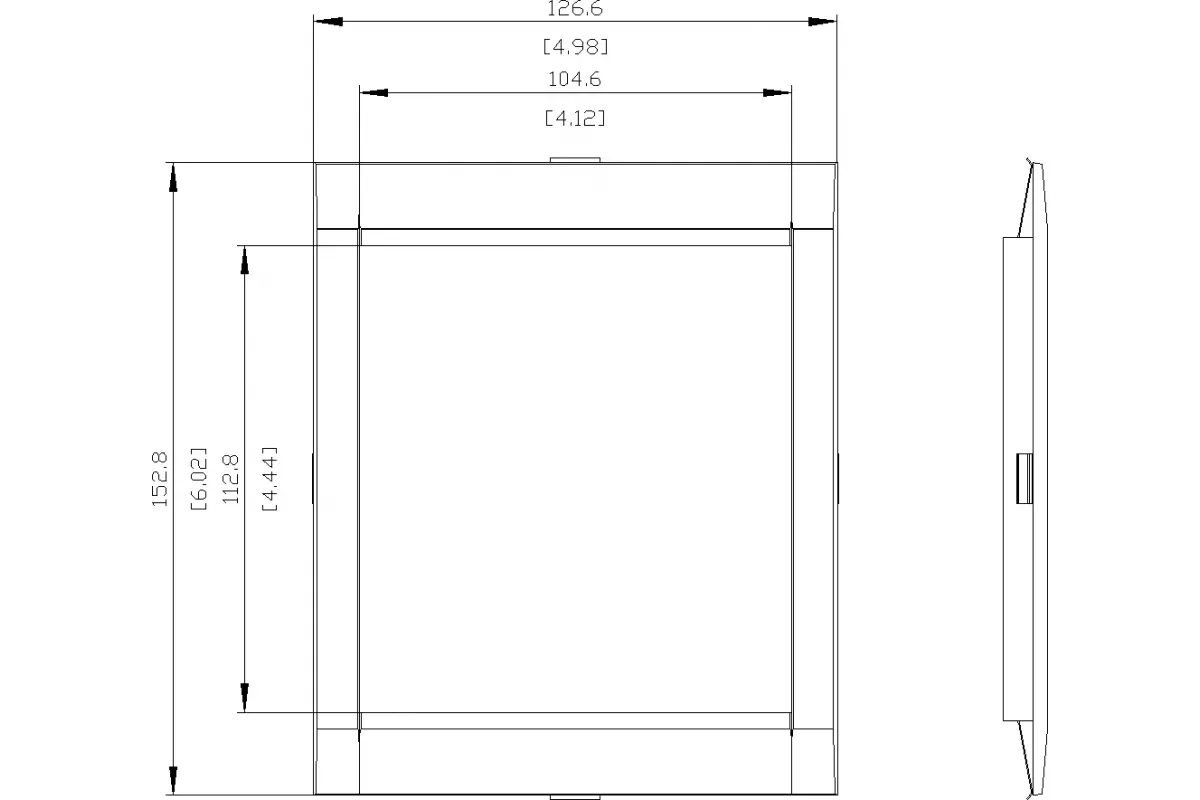 Siemens 3VA9233-0QE00 — Задний плоский контакт