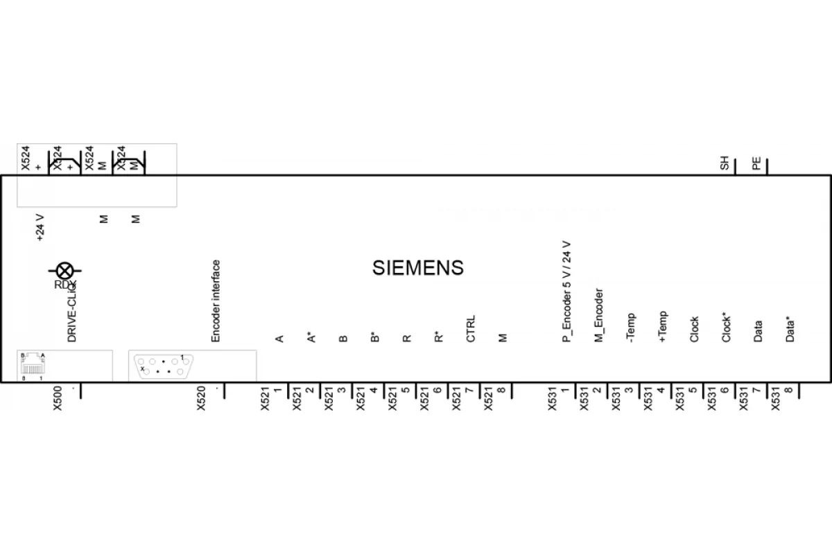 Siemens 6SL3055-0AA00-4BA0 — Базовая панель оператора BOP20