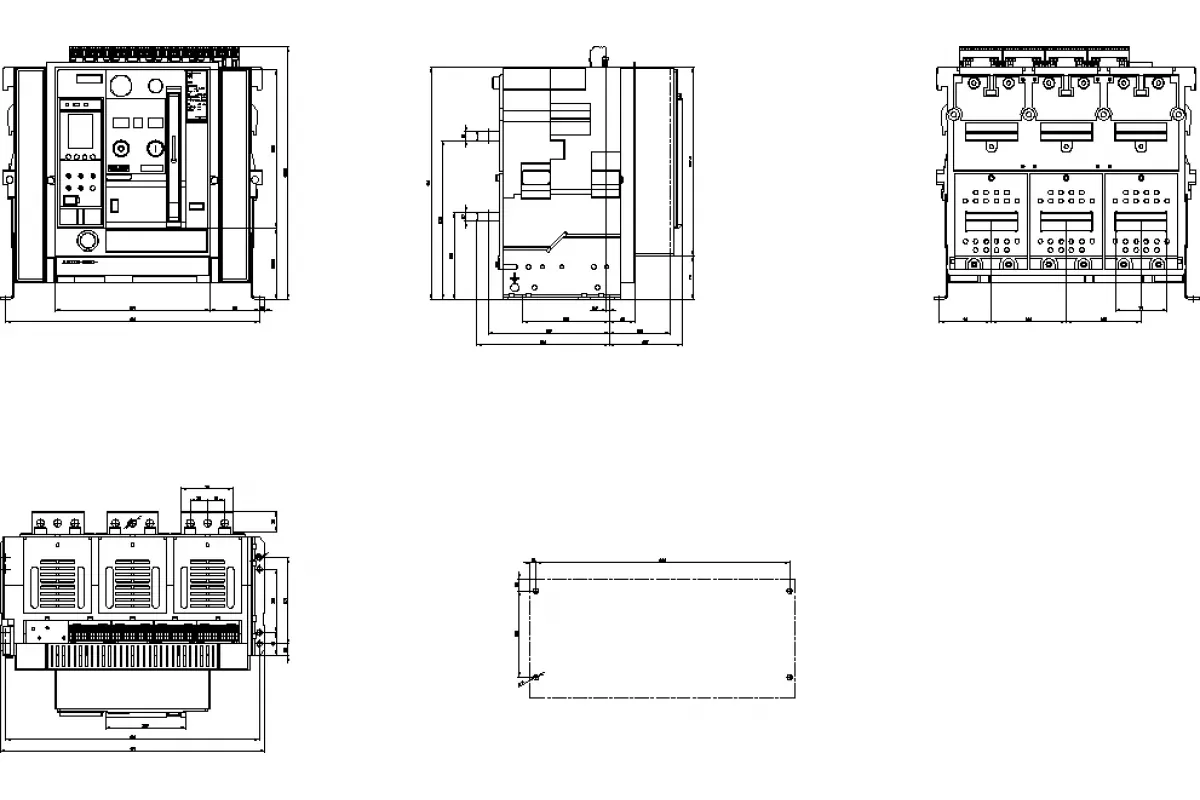 Siemens 3WA1116-2AE32-8AA4-Z K06 — выкатной авт