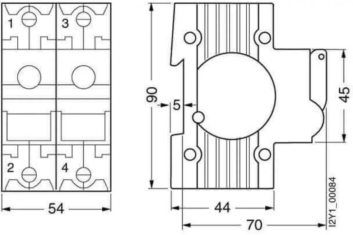 Siemens 5SG6208 — Основания и аксессуары NEOZED