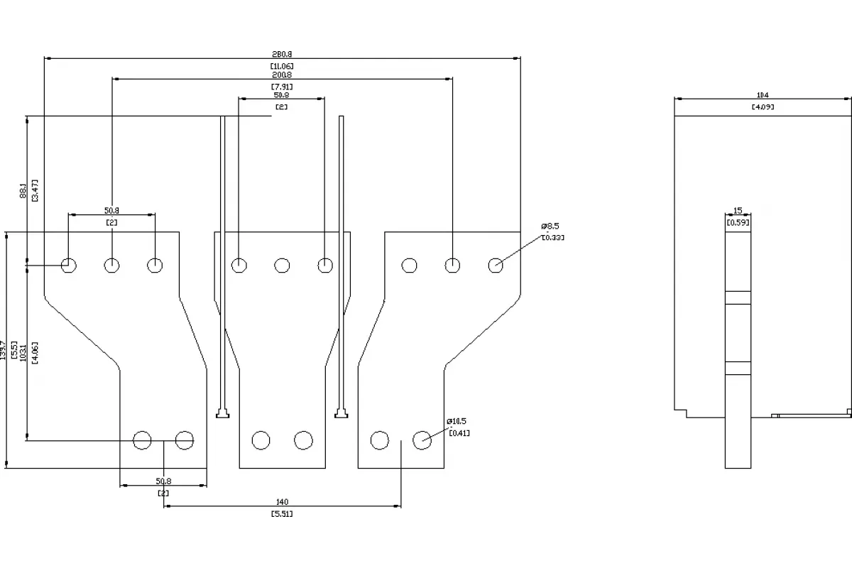 Siemens 3VA9673-0QC00 — Расширительная соед