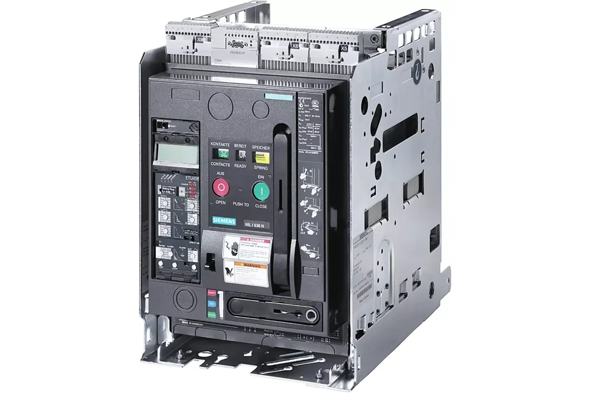 Siemens 3WL5110-3..46-.... — Автоматический выключатель выкатного исполнения стандарту