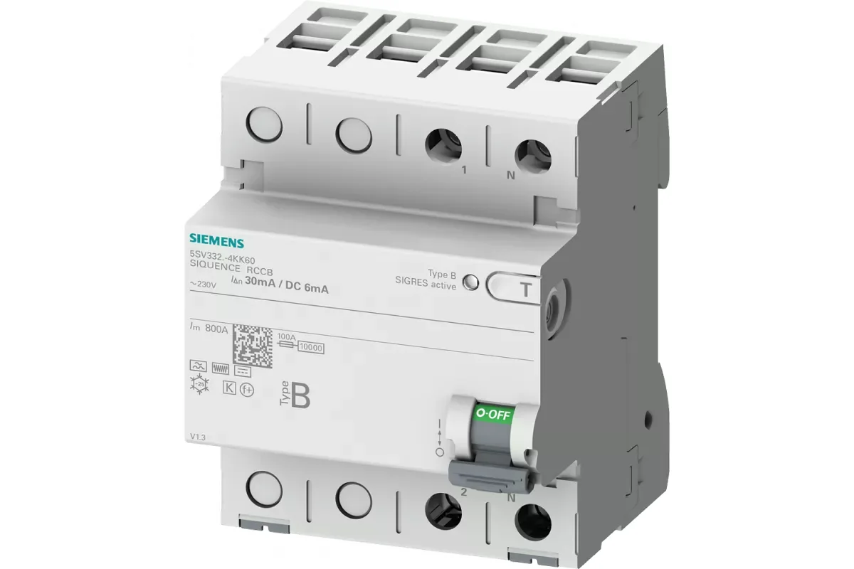 Siemens 5SV3324-6KK60 — УЗО - устройства защитного отключения