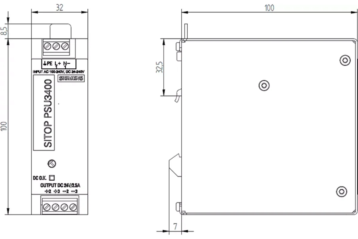 Siemens 6AG1332-0TA00-7AY0 — промышленный компонент