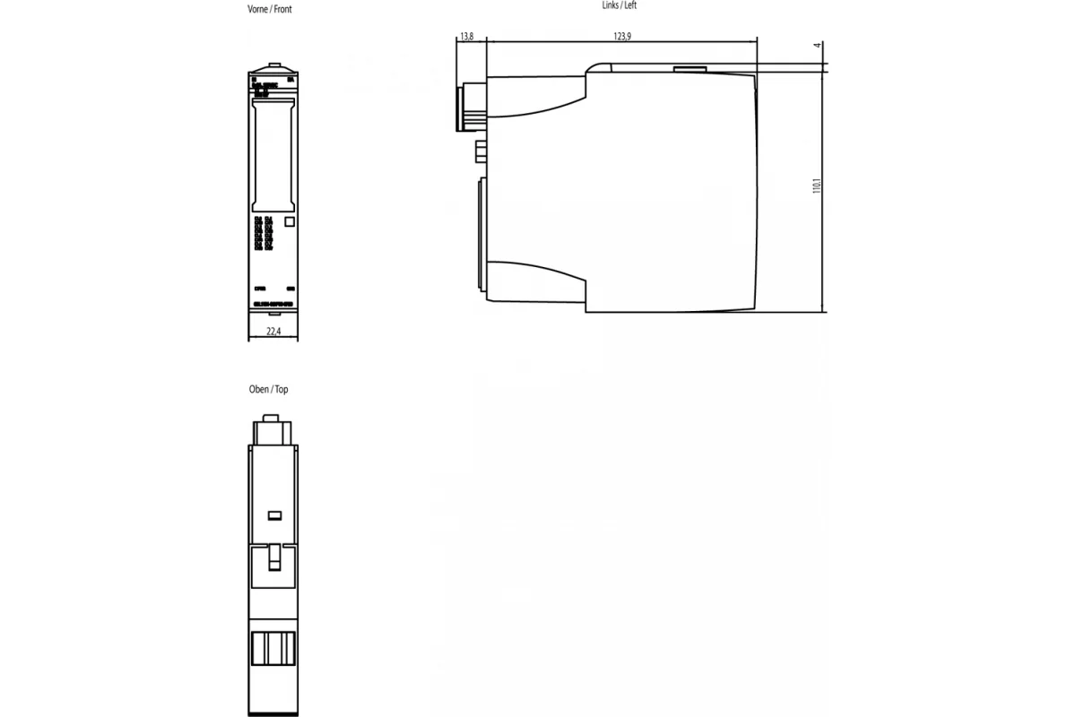 Siemens 6DD1805-5DA0 — промышленный компонент