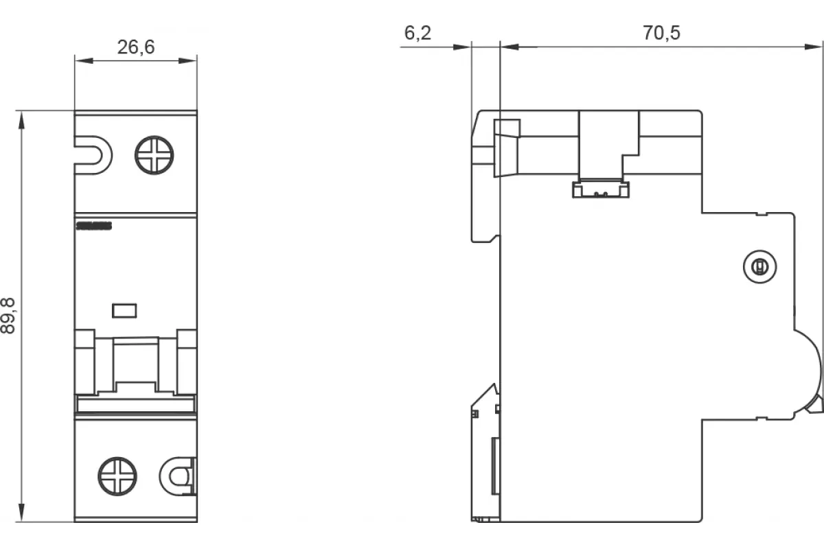 Siemens 5SM3748-6 — УЗО - устройства защитного отключения