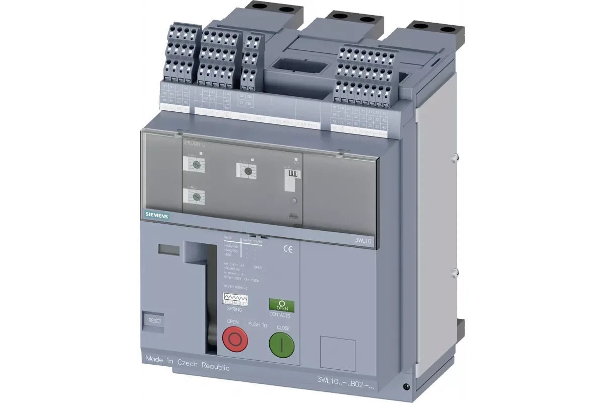 Siemens 3WL1006-1.B01-.... — 3-х полюсный