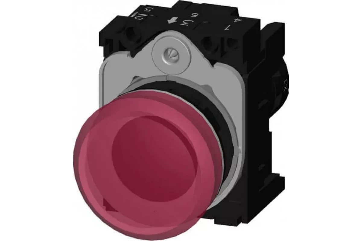 Siemens 3SU1201-6AC24-1AA0 — Световой индикатор с трехцветным светодиодом