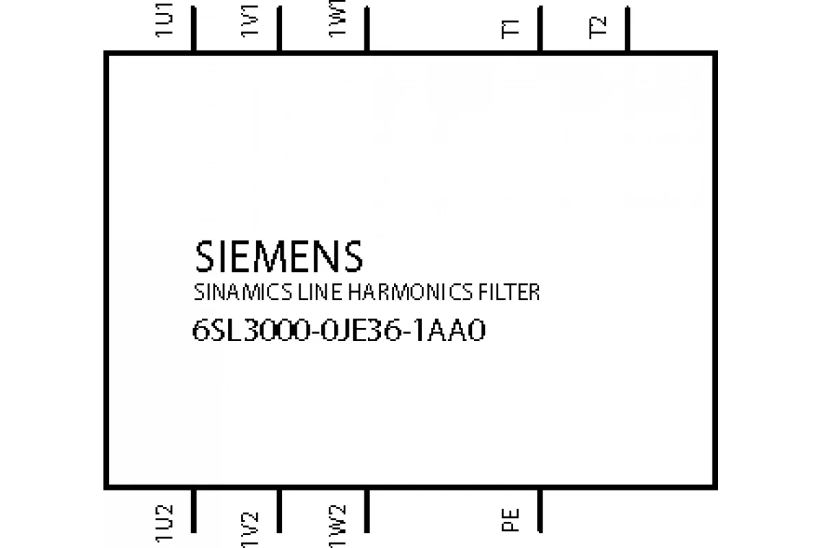 Siemens 6SL3000-0EE41-4AA0 — Sinamics line reactor for сетевой модуль smart line