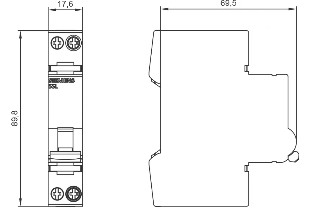 Siemens 5SL6032-7KL — Основные устройства
