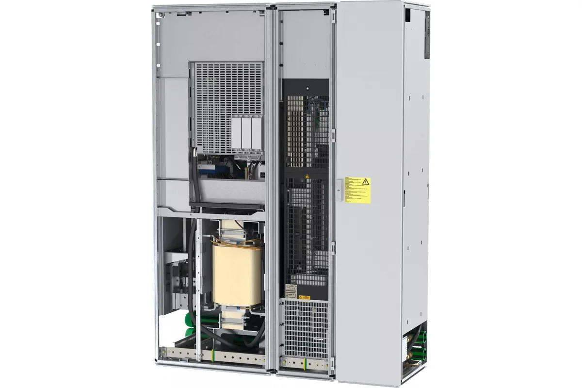 Siemens 6SL3731-7TE41-2LE0 — SINAMICS S120CM Innovation Шкаф Активного выпрямителя вкл