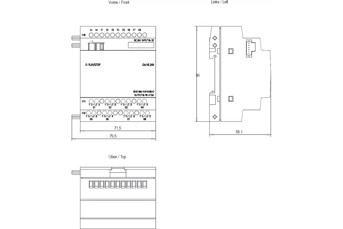 Siemens 6ED1056-1BA00-0AA0 — промышленный компонент