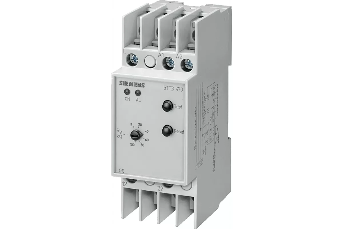 Siemens 5TT3470 — Устройство контроля изоляции для промышленности 5TT3 4