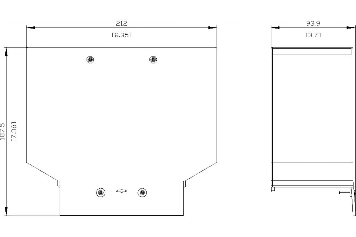 Siemens 3VA9471-0WF40 — Клеммная крышка
