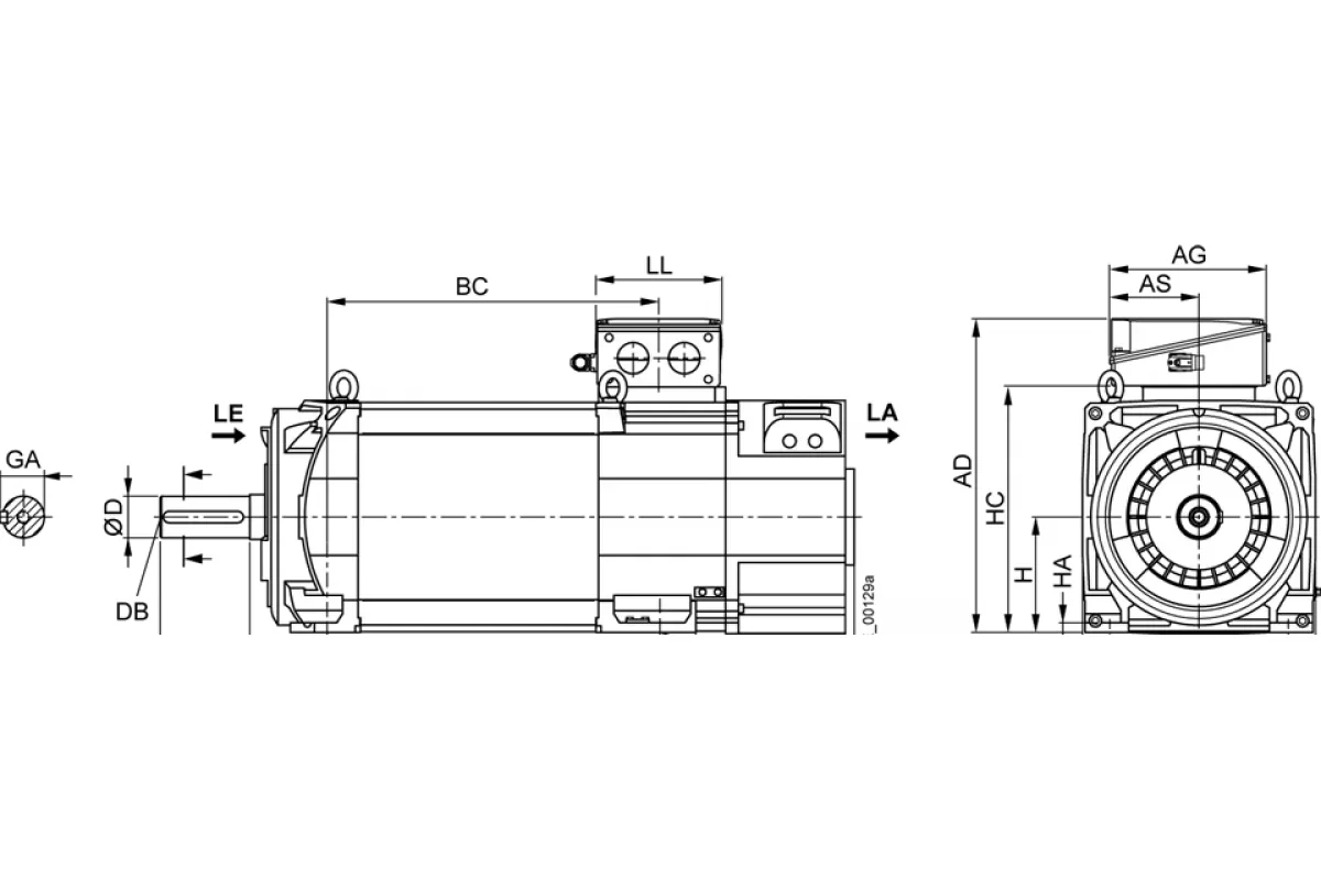 Siemens 1PH8186-1HF00-2BB2 — 1PH8 для SINAMICS S120 для производственных машин
