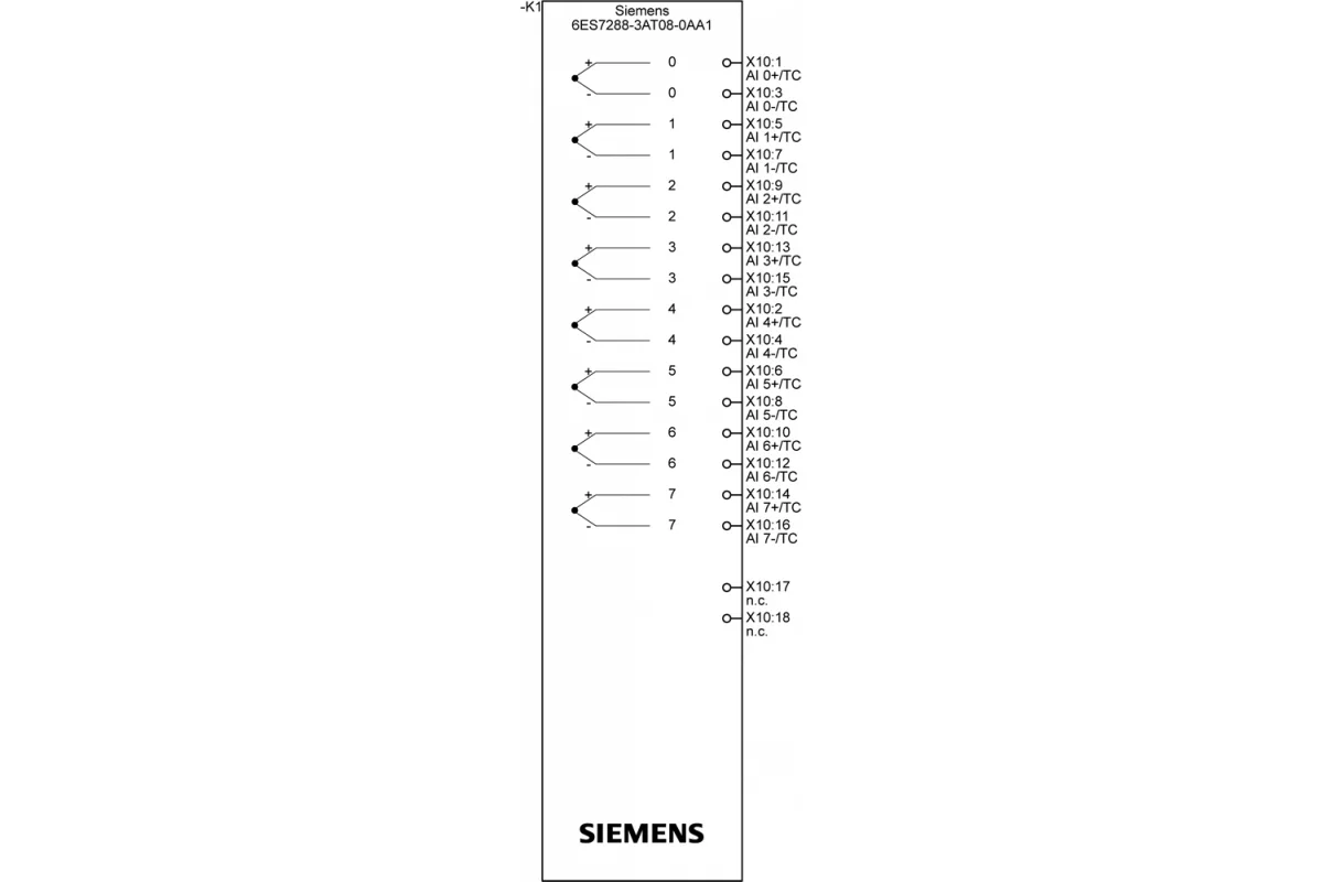Siemens 6ES7288-3AT08-0AA1 — промышленный компонент