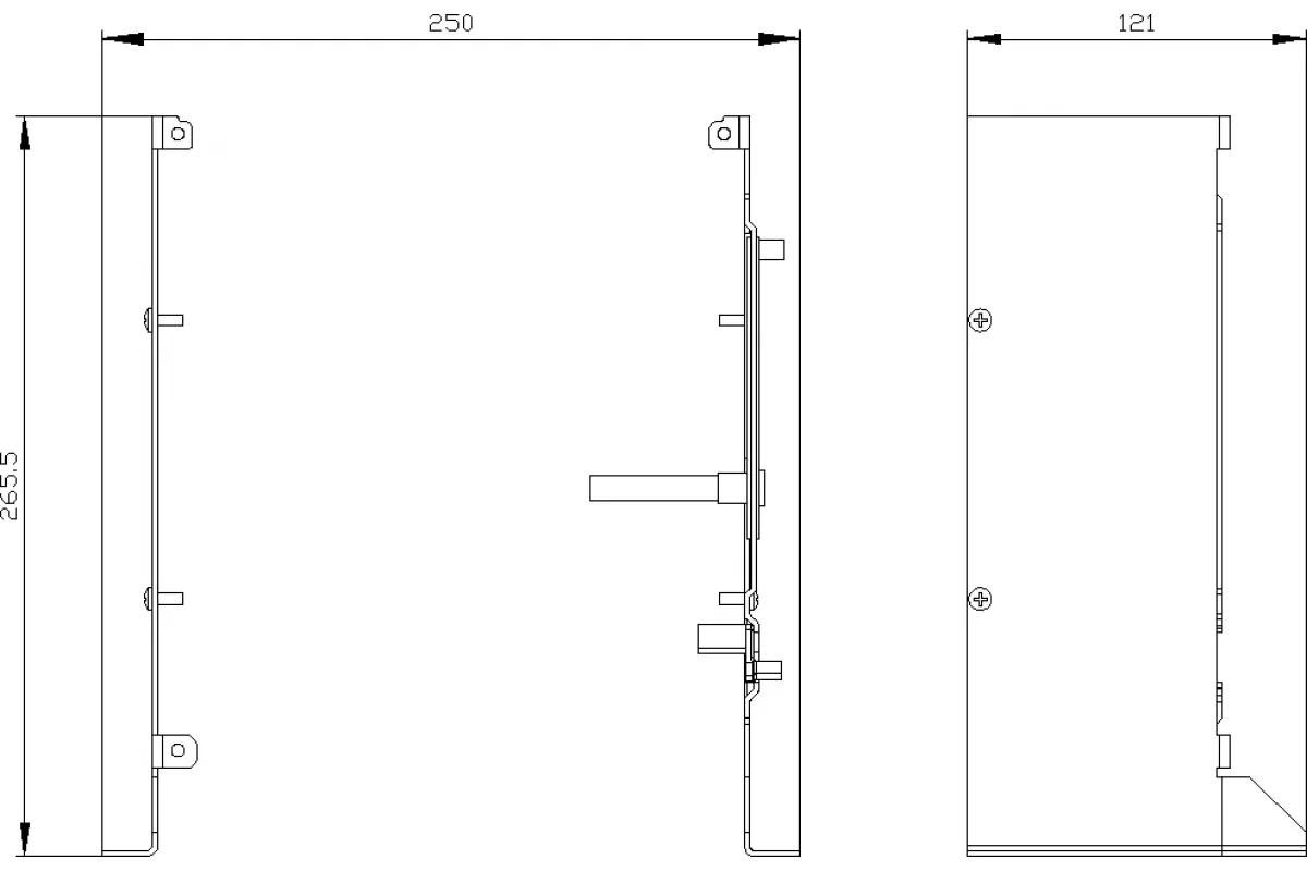 Siemens 3VW9011-0BB22 — Комплект взаимных механических блокировок
