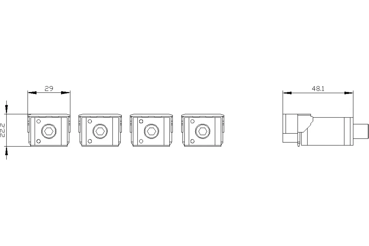 Siemens 3VA9253-0SB20 — Декоративная накладка