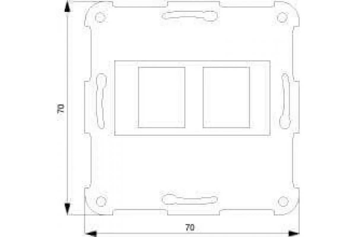 Siemens 5TG2057 — Телекоммуникационные розетки