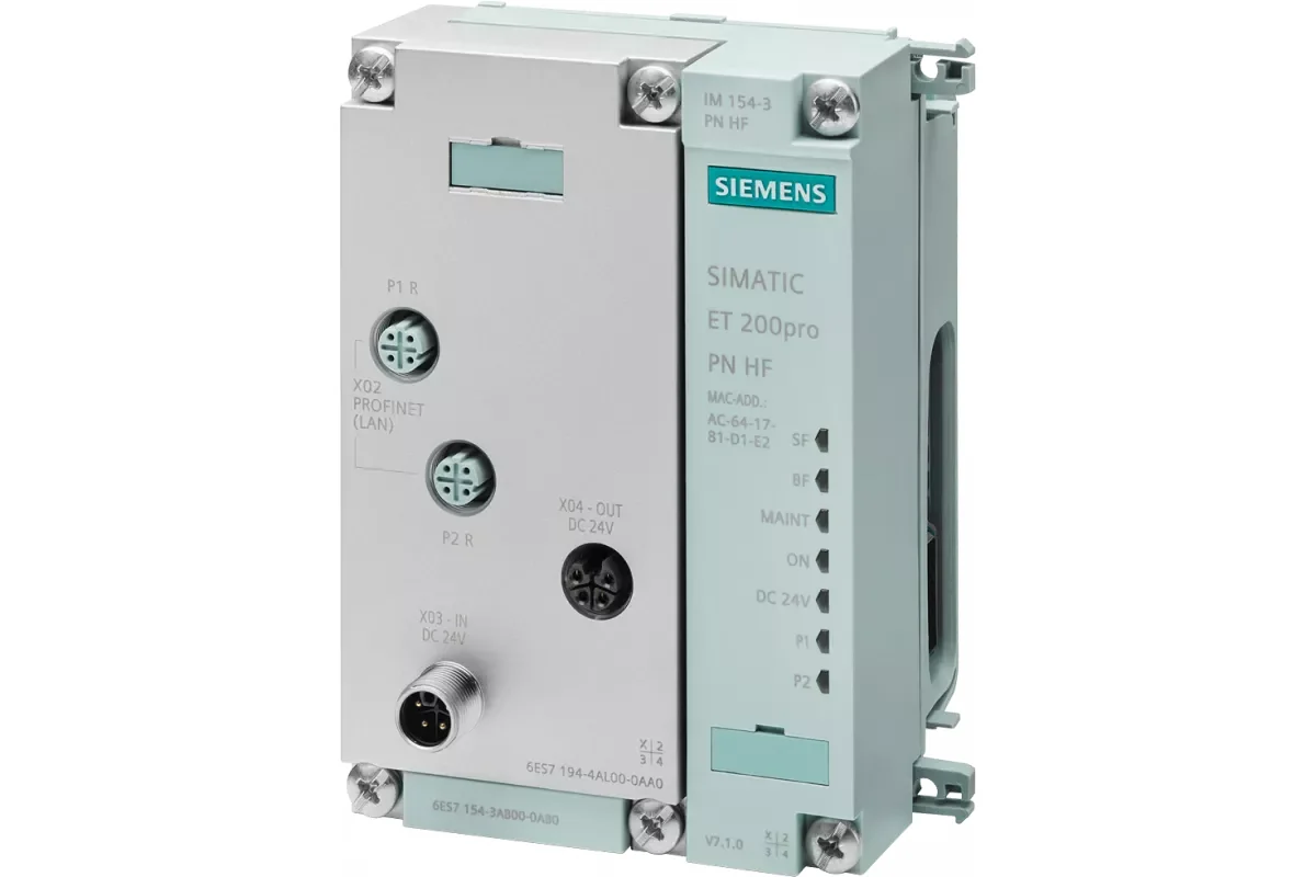 Siemens 6ES7193-7DB10-0AA0 — промышленный компонент