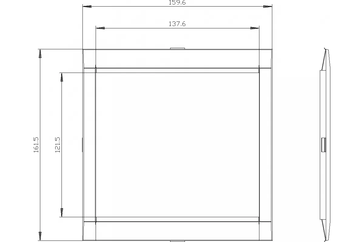Siemens 3VA9354-0KB05 — Крышка клеммника увелич