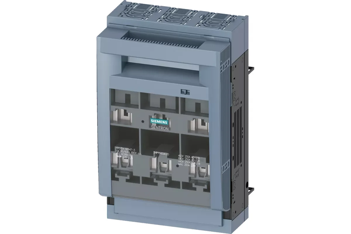 Siemens 3NP1143-1BC11 — Установка на монтажной панели
