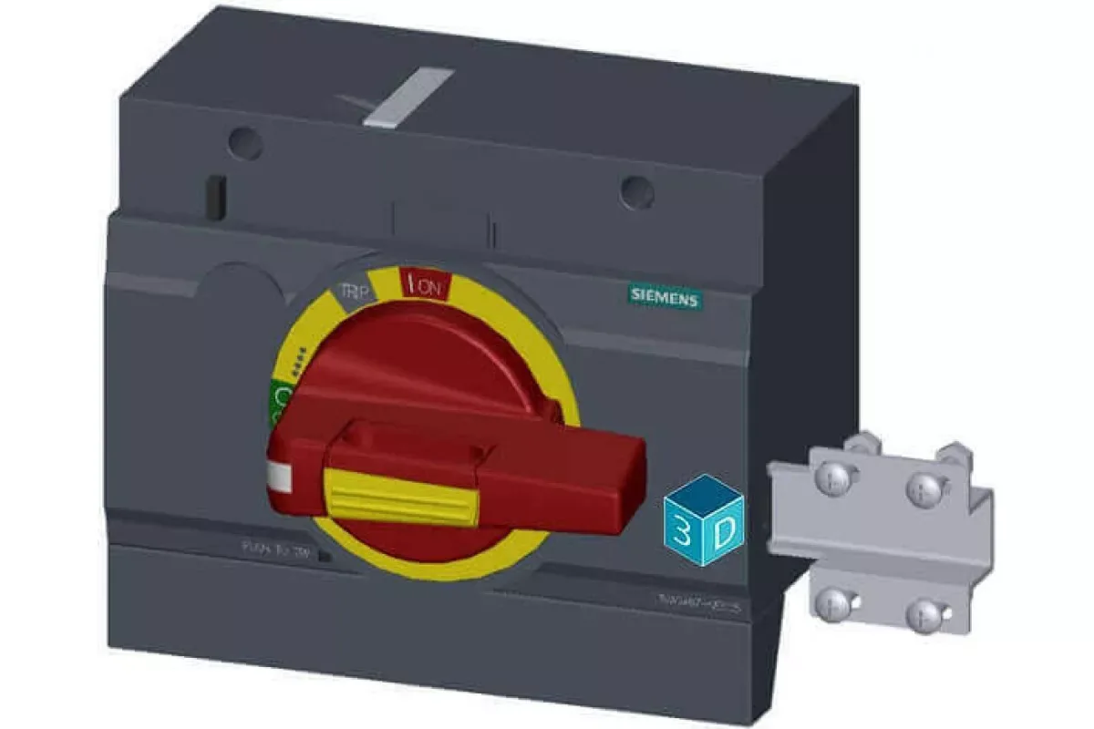 Siemens 3VA9467-0FK21 — Поворотный привод с установкой на дверь стандарт
