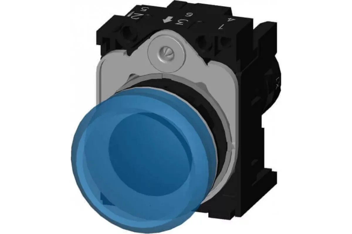 Siemens 3SU1201-6AF50-1AA0 — Световой индикатор компактный