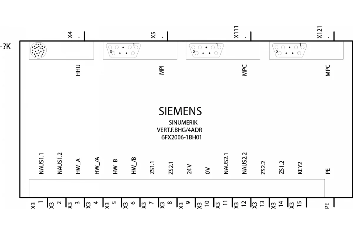 Siemens 6FX2003-0DA17