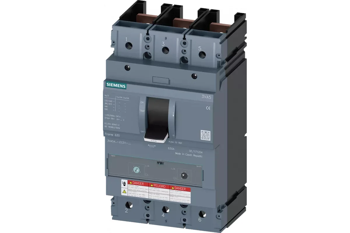 Siemens 3VA6140-8HL31-0AA0 — Автоматический выключатель