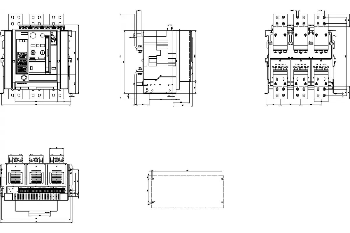 Siemens 3WA1210-1.U01-.... — Выключатель-разъединитель постоянного тока