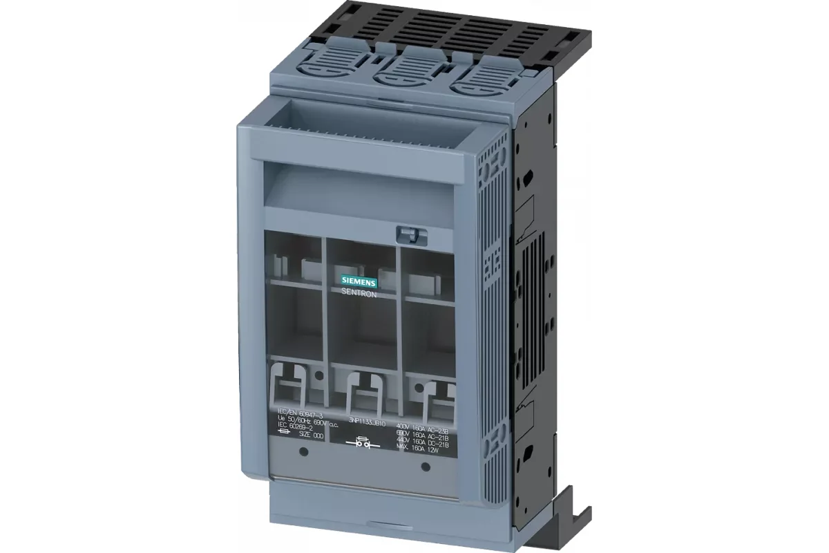 Siemens 3NP1133-1CA23 — Установка на монтажной панели