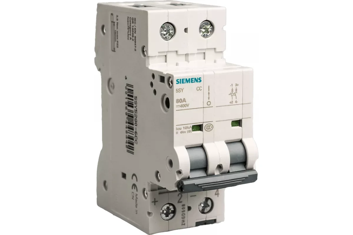 Siemens 5SY5204-6 — Основные устройства