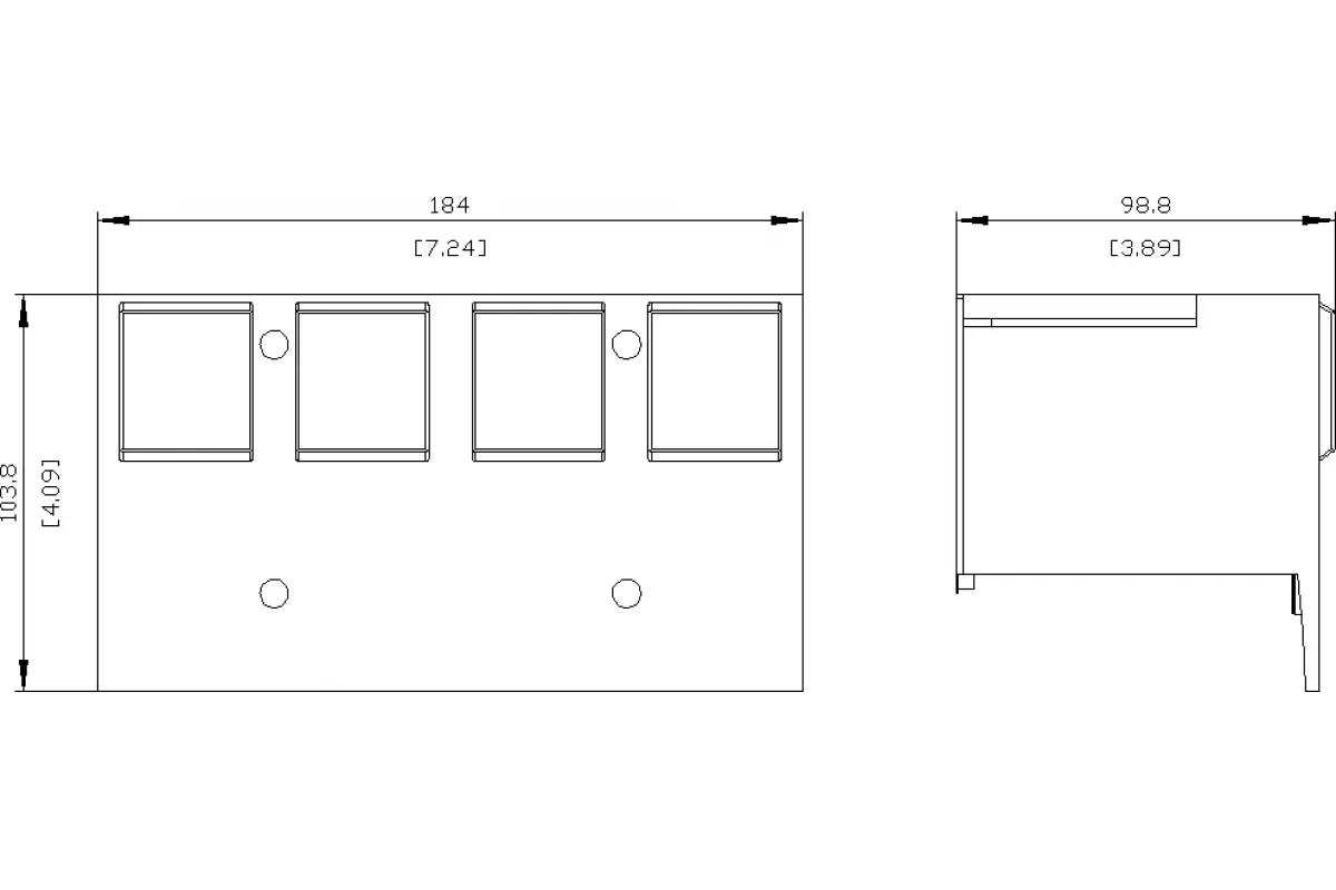 Siemens 3VA9471-0WF30 — Клеммная крышка