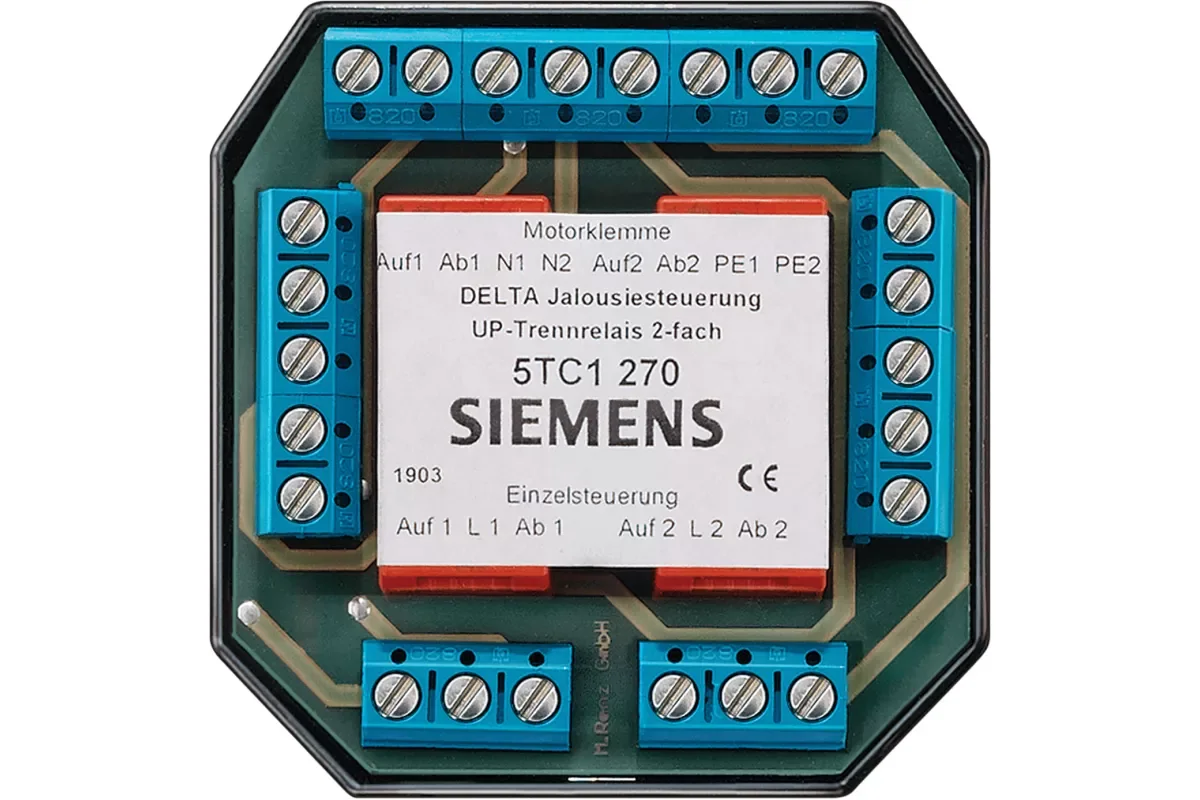 Siemens 5TC1250 — Электромеханические части
