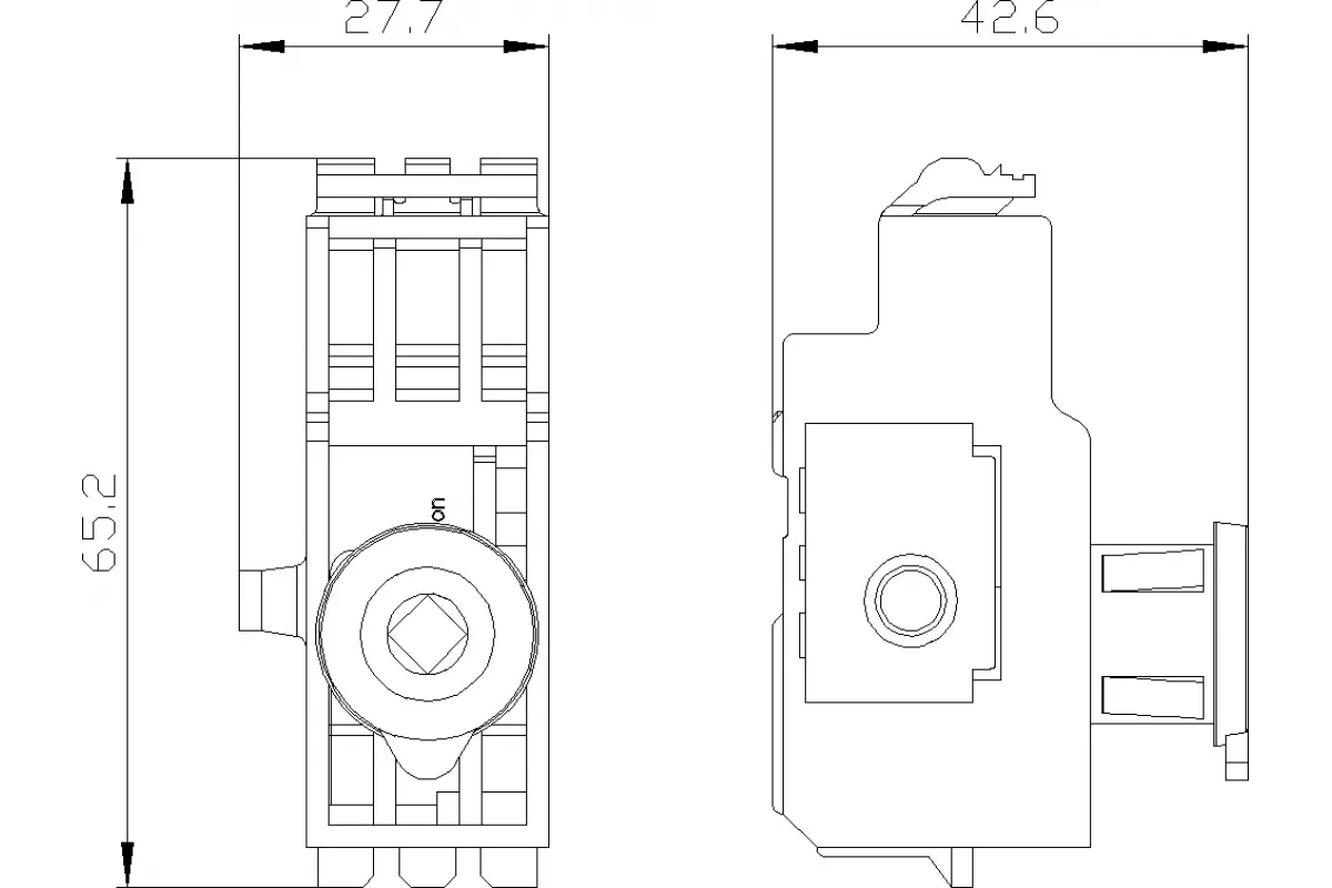 Siemens 3VA9167-0KT00 — Дверной проходник принадлежность для