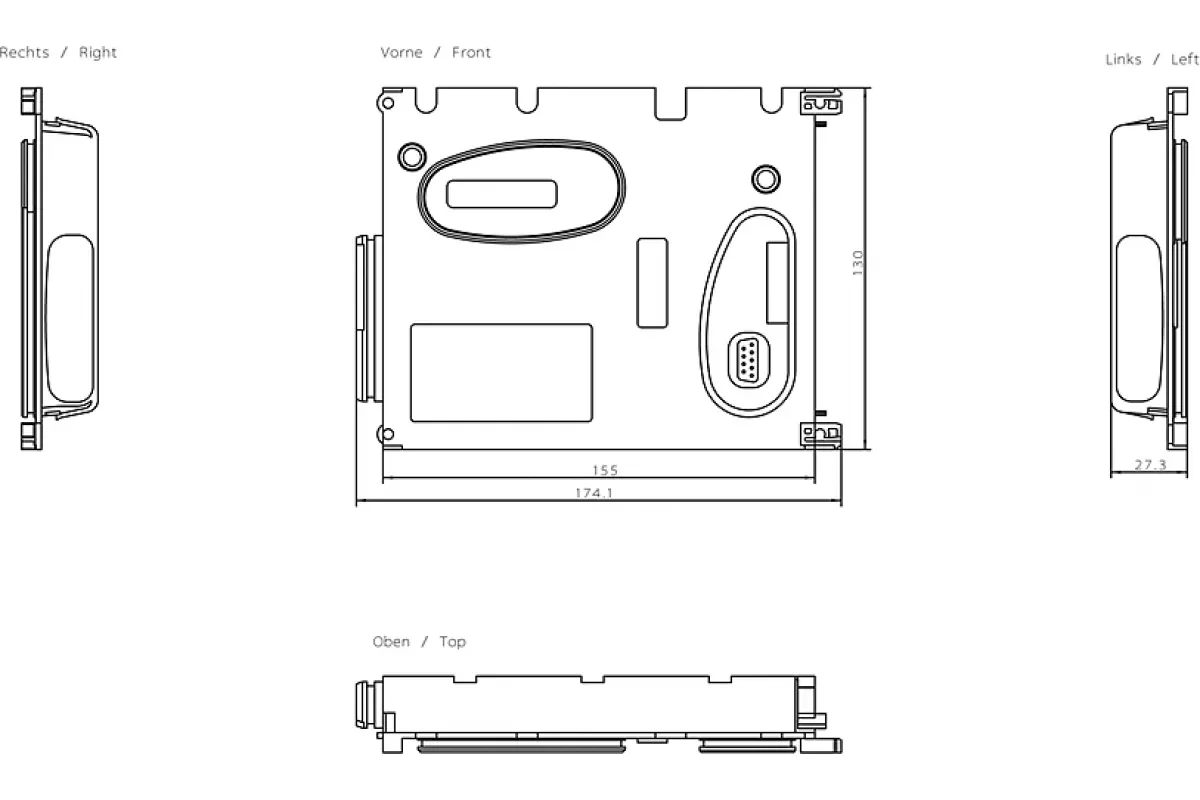 Siemens 6SL3256-1BA00-0AA0 — Sinamics g120p глухая крышка для силового модуля