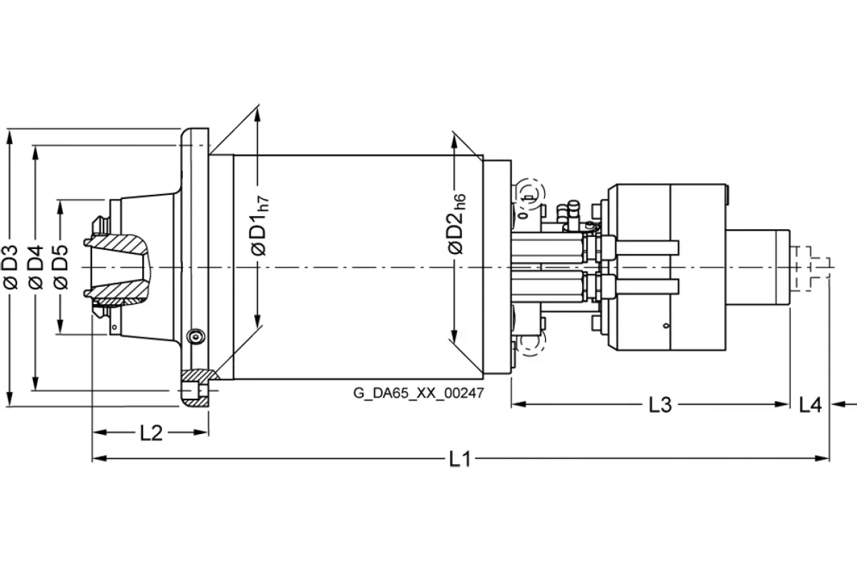 Siemens 2SP1202-1.A..-1... — Мотор-шпиндель 2SP1 ECS