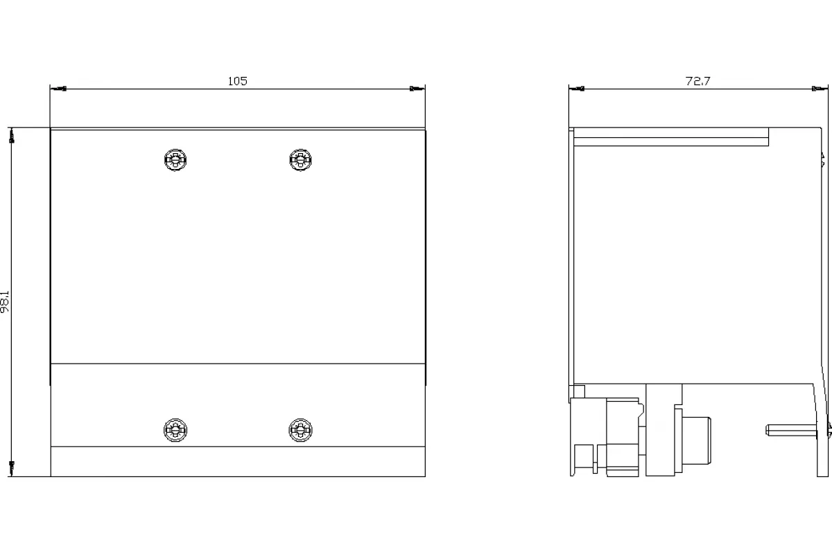 Siemens 3VA9263-0JC13 — Клемма для круглого провода