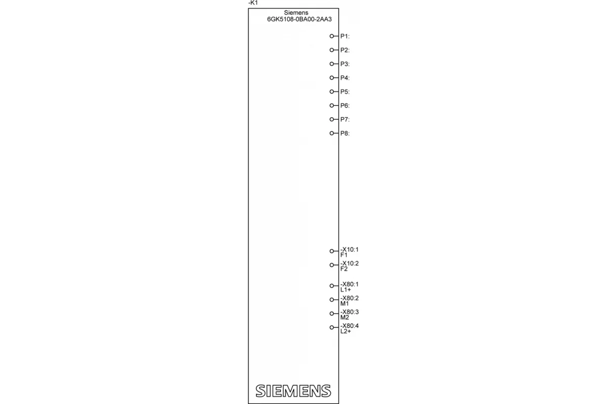 Siemens 6GK5016-0BA00-1QB2 — промышленный компонент