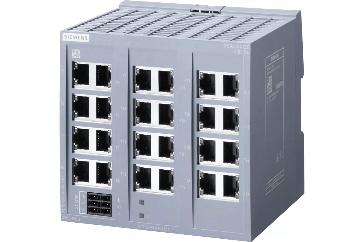 Siemens 6GK5108-2QS00-3AR3 — Scalance xr108-2poe wg промышленный неуправляемый коммутатор industrial ethernet
