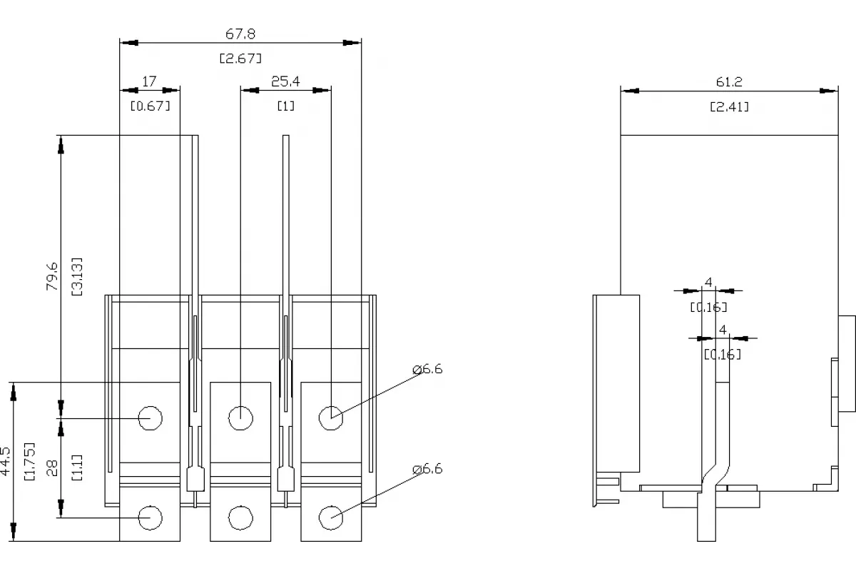 Siemens 3VA9133-0QB00 — Удлинительная соед