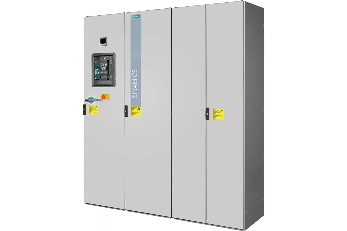 Siemens 6SL3720-1TG38-8AA3 — SINAMICS S120 Преобразователь частоты шкафного исполнения Однодвигательный модуль MoMo Модуль