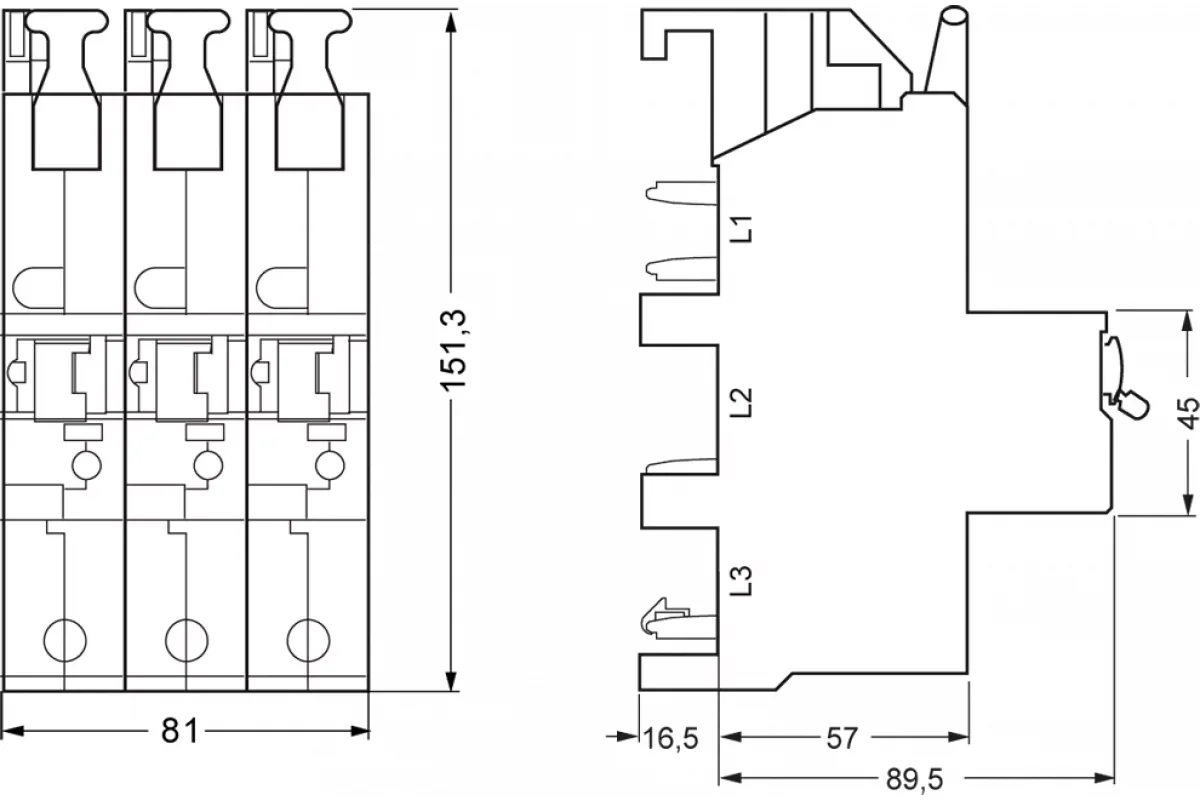Siemens 5ST3687-0 — Сборные шины 5ST для модульных устройств