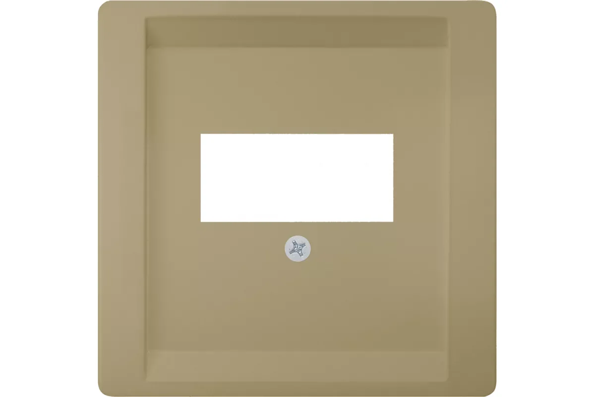 Siemens 5TG1340-1 — Delta style накладка розетки kl платиновый металлик